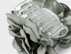 Name It hårklemme med aqua grå blomst